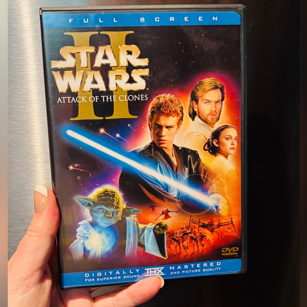 Star Wars II: Attack of the Clones DVD full screen